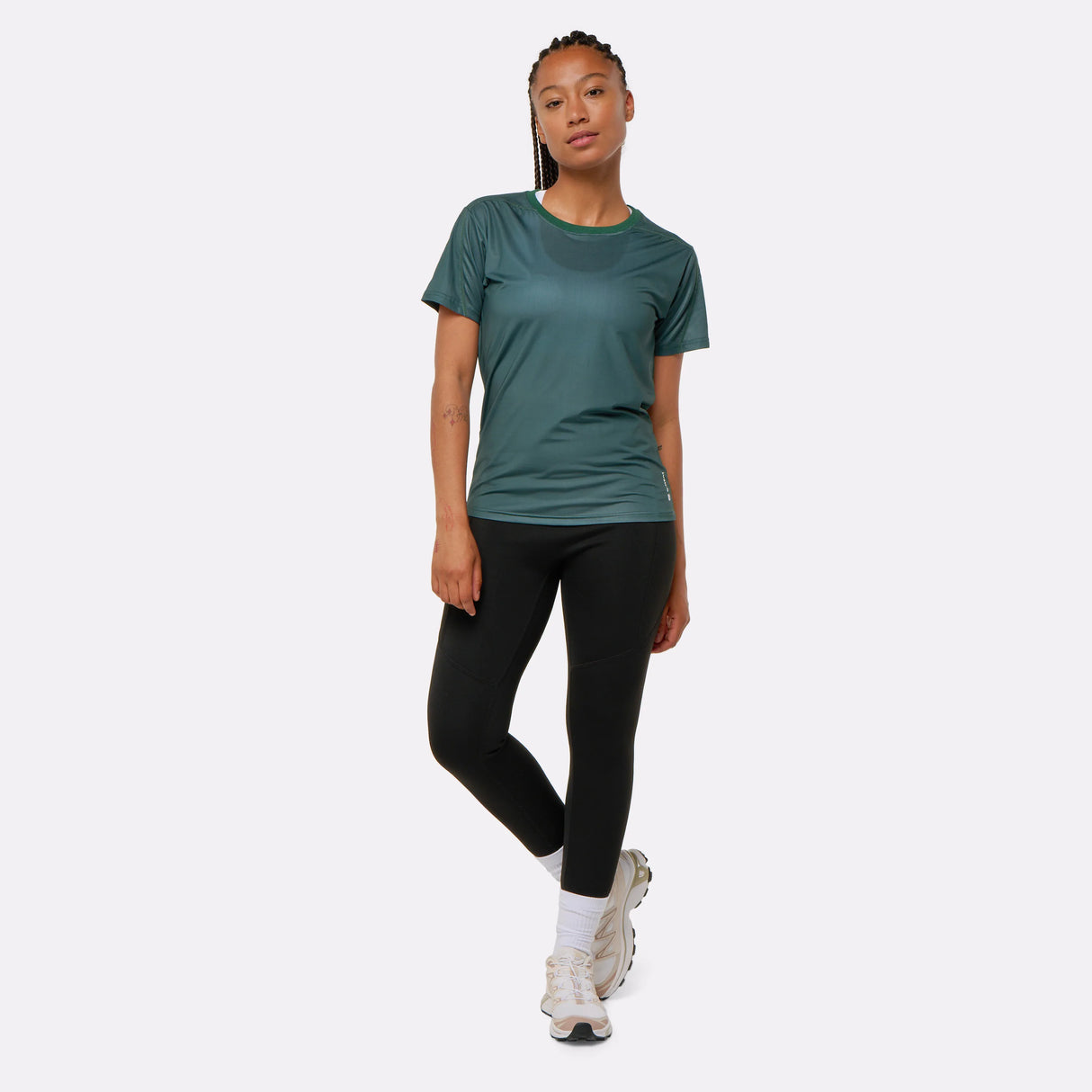 T-shirt sport rafraîchissant vert femme g-heat