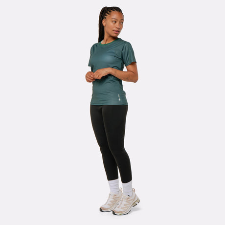 T-shirt sport rafraîchissant vert femme