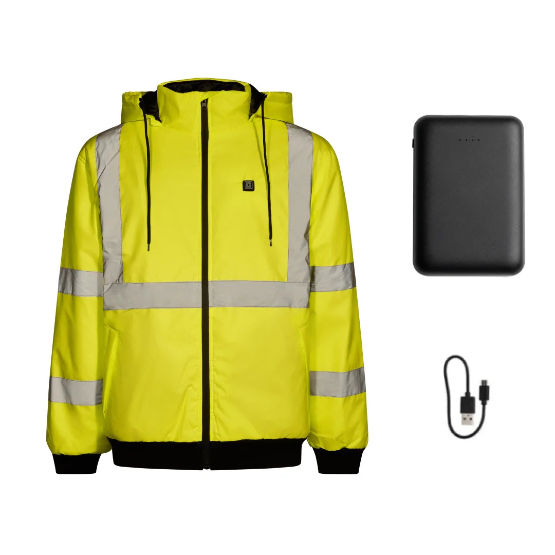 work jacket pack with battery