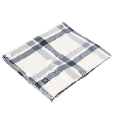 Heated plaid blanket G-Heat