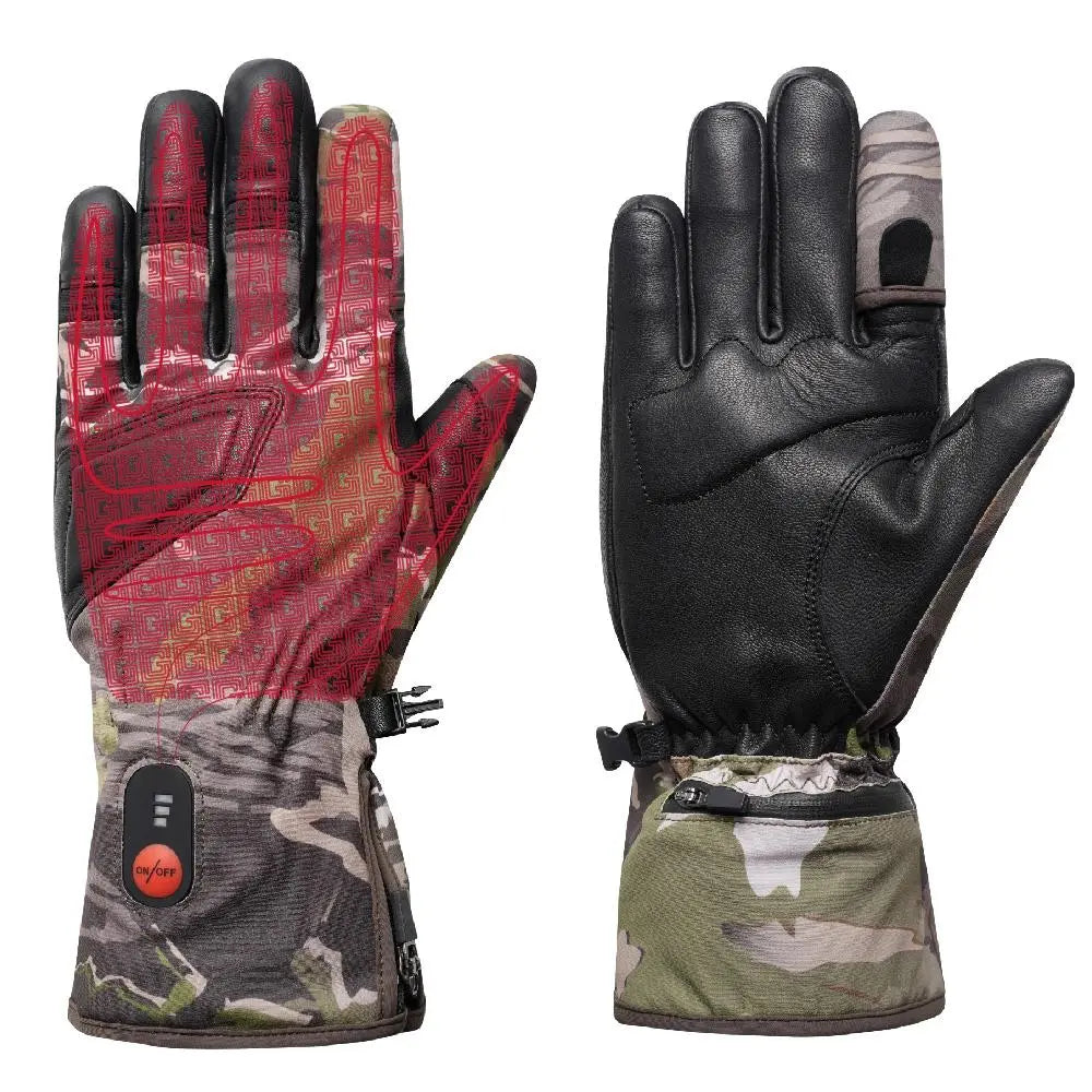 Hunting gloves G-HEAT GL03 heating zones
