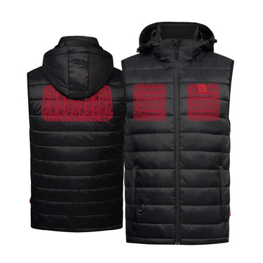 Gilet Chauffant Veste Homme Femme Chauffante Hiver Doudoune XL