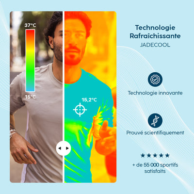 T shirt rafraîchissant G-Heat manches longues caméra thermique