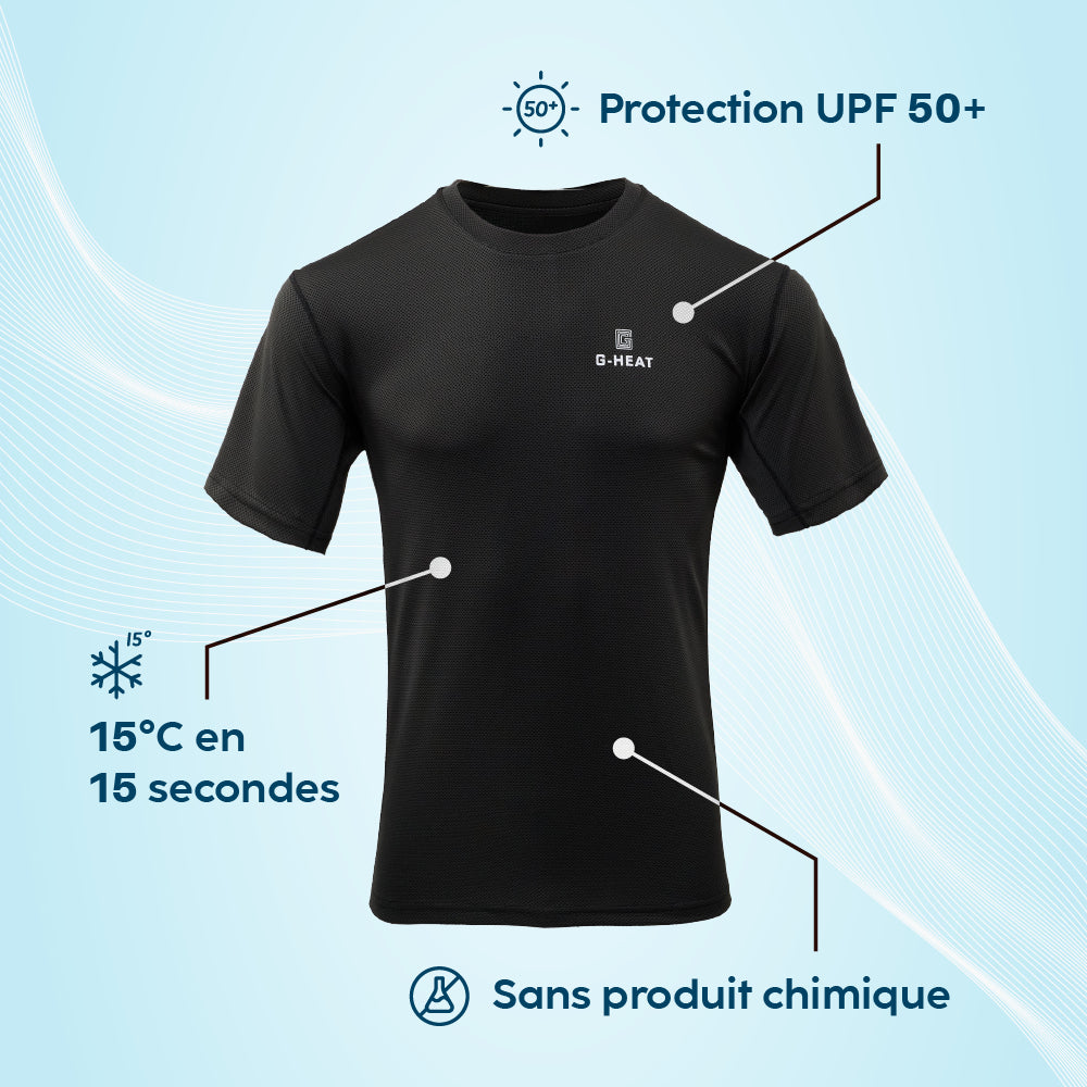 T-shirt rafraîchissant Anti UV Homme