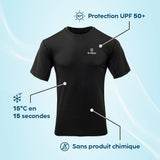 T-shirt rafraîchissant Anti UV Homme