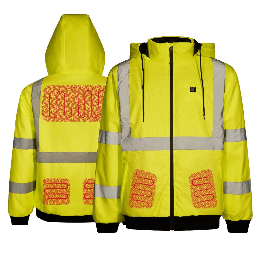 sleeveless heated work jacket G-Heat heating zones