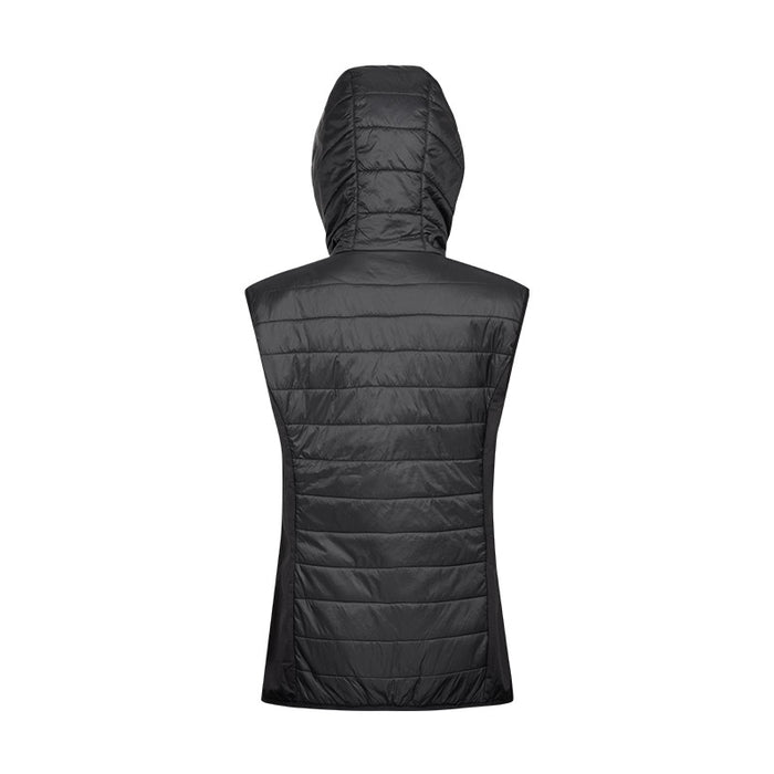 EVO women's sleeveless heated down jacket G-Heat back