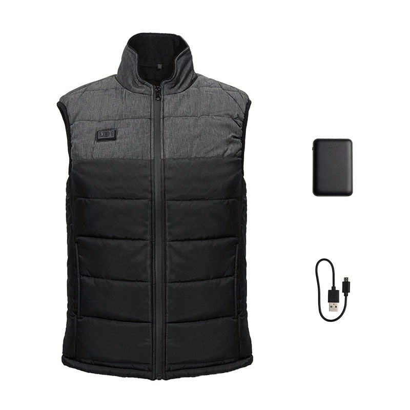 Veste Chauffante Avec 21 Zones De Chaleur - Intelligente, Légère Pour Ski, Pêche, Moto Et Plein Air