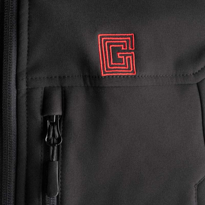 Women's sleeveless heated jacket EVO G-Heat logo detail