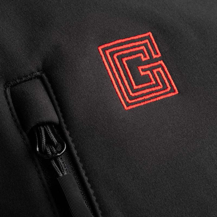 Veste softshell chauffante homme G-Heat détail logo G-Heat
