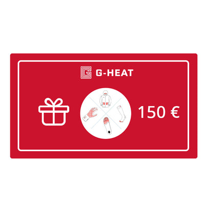 Gift card G-Heat 150