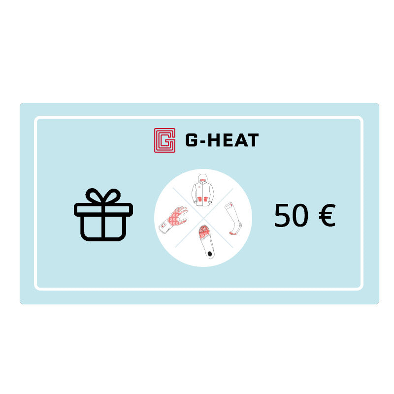 carte cadeau G-Heat 50